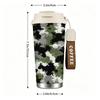 Camouflage Pattern Stainless Steel Insulated Coffee Tumbler Vacuum Thermal Cup,Portable Reusable Travel Mug for Outdoor Hiking