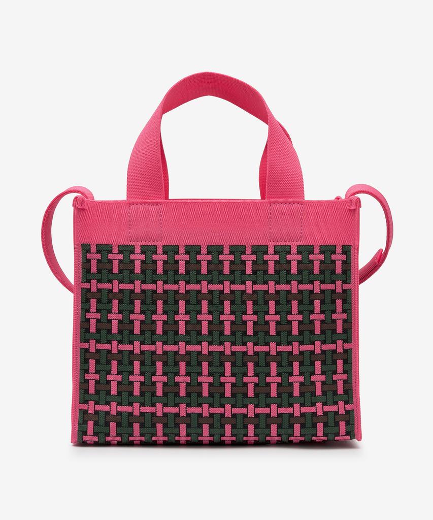 Marni Small Shopping Knit Jacquard Tote Bag - Multicolor / Shmp0083Q0P5799Zo602