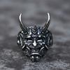 НОВЫЕ мужские кольца из нержавеющей стали 316L Ретро Череп Дьявола Демон готика панк Ювелирные изделия Подарки бесплатная доставка