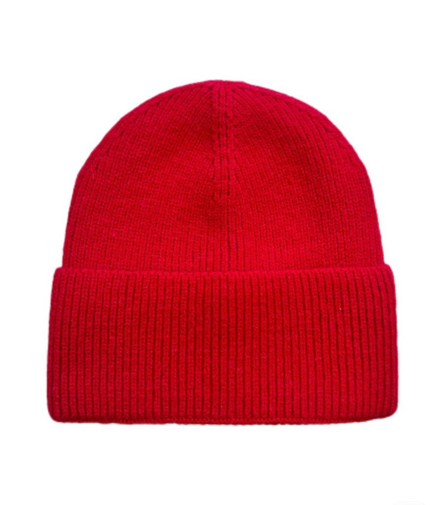 Шапка зимняя однотонная легкая вязаная шапка женская теплая шерстяная шапка из дынной кожуры шляпа помещика мужская оптовая продажа