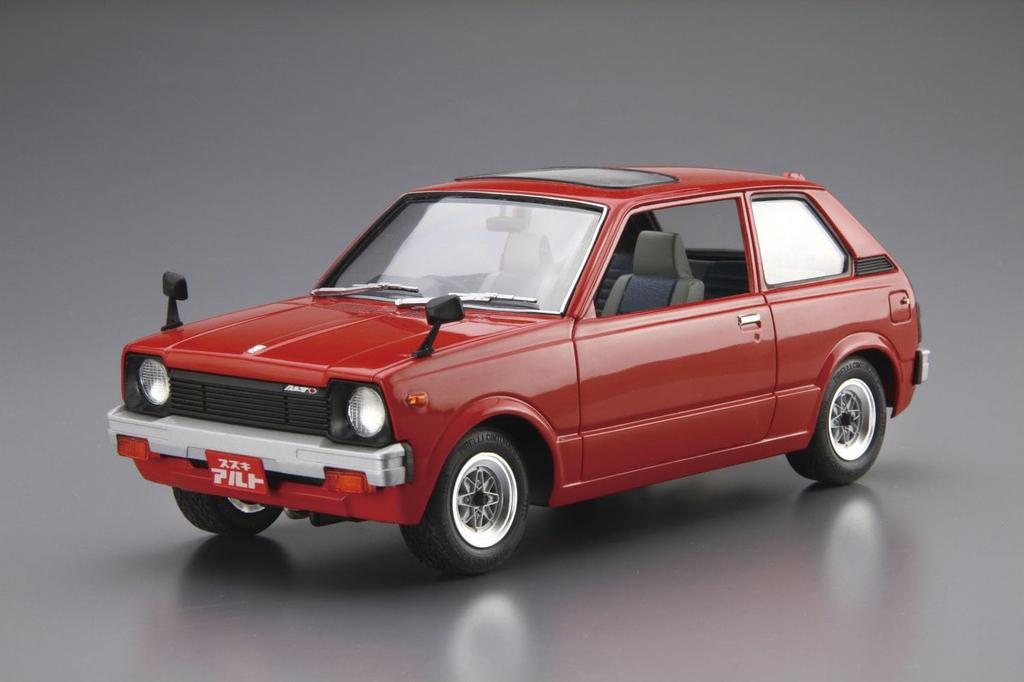 Aoshima Bunka Kyozaisha Модель автомобиля серии Suzuki SS30V Cervo Пластиковая модель 1/20 № 127 Alto/SS20 '79 (Машина)
