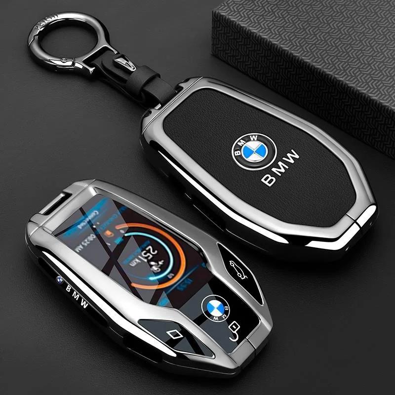 Светодиодный Дисплей на Ключ для Автомобиля Для BMW 5 7 Серии G11 G12 G30 G31 G32 i8 i12 i15 G01 G02 G05 G07 X3 X4 X5 X7 Аксессуары для Интерьера