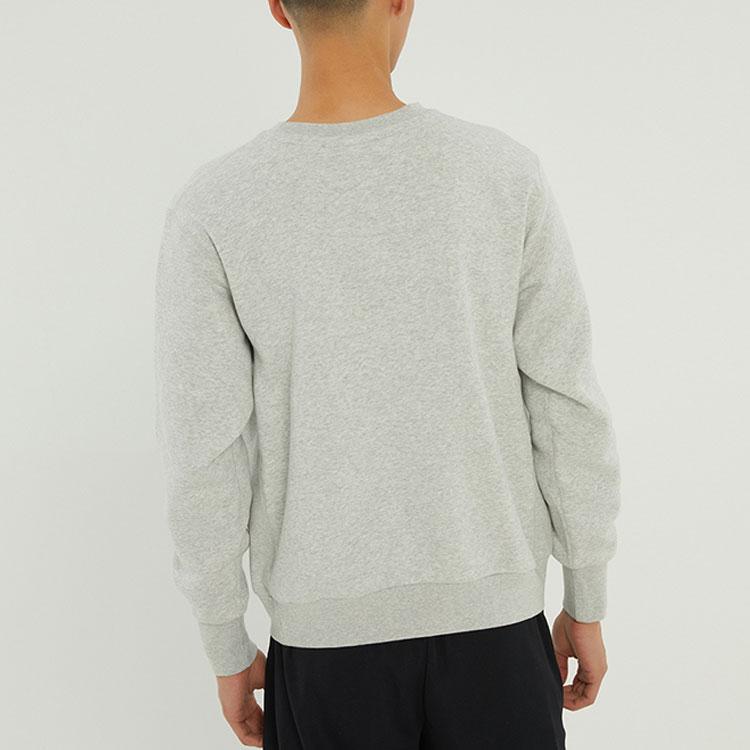 Nike Мужская флисовая толстовка с круглым вырезом NBA Team 31, серая DH9183-050