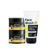 Face Wash Acne Control - With Neem & Charcoal - 100g - Oil Control, Prevents Acne & De-Tan Face Cream For Men - 50g X 2 - (Set of 2)