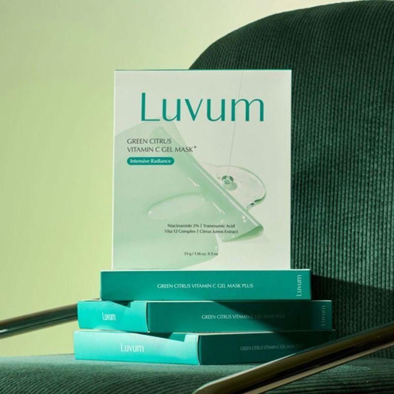Luvum Зеленый Цитрус Витамин С Гель-Маска Плюс 5 Листов