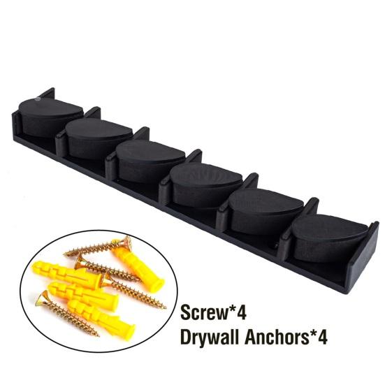 Wall Mount Fishing Rod Holder Adjustable Heavy Duty Vertical 3 To 19MM Fishing