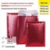 Red Aluminized Bubble Bag: Shockproof Aluminum Foil Packaging for Jewelry, Cosmetics, and Phone Cases