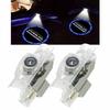 Minile Prius 30 Series Car Courtesy Door Welcome LED Logo Courtesy 50 Series Prius Alpha Courtesy Car Door Lamp with Adjustable Set of Compatible with