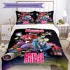 3Pcs Custom Name Jelly Jamm Bedding Set Duvet Cover Closure Includes 1Duvet Cover 2Pillowcases Soft And Comfortable For All Seasons