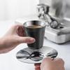 Двухслойная кофейная чашка из нержавеющей стали 304, изолированная чашка для чая, пивная чашка, окрашенная чашка для эспрессо, переносная капсульная кофейная чашка для улицы
