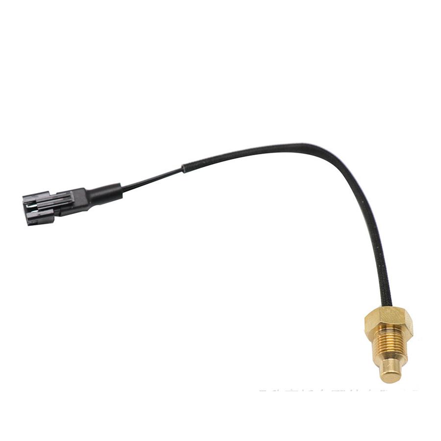 Универсальный мотоциклетный термометр, приборы, температура воды, температура, светодиодный цифровой дисплей, датчик, метр, с адаптером датчика температуры 16 мм