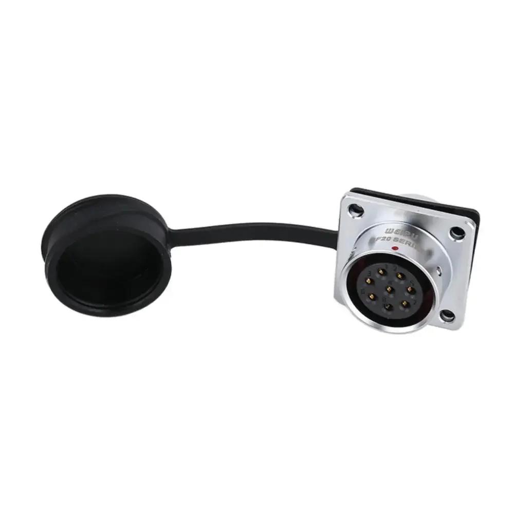WEIPU SF20 SF2010/P SF2013/S Panel Seat IP67 Waterproof Automotive Circular Connector 2 3 4 5 6 7 8 9 12 15Pin Charger Adapter
