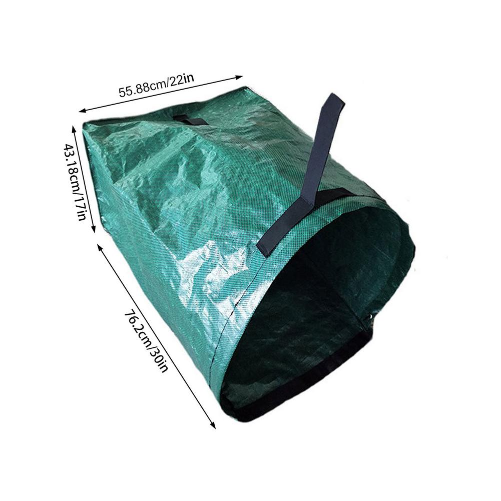 Large Capacity Garden Bag Deciduous Bag Reusable Leaf Sack Trash Can Garden Garbage Waste Collection Container Storage Bag