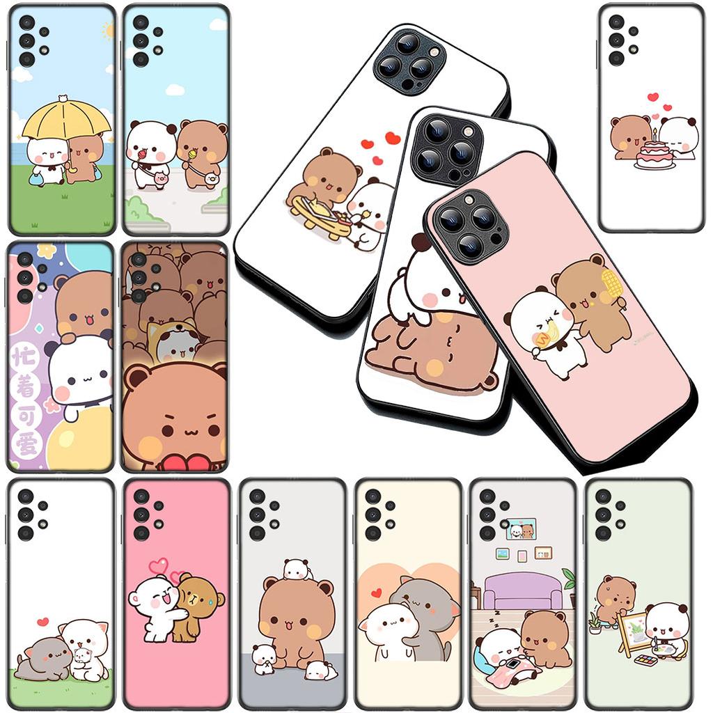 Чехол для телефона Bubus Panda Bear Dudus для Motorola Moto G86 G57 E14 E15 G14 G34 G67 G84 G24 A54 G15 Power E22