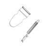 Duo Pendulum Vegetable Peeler and Castor Stainless Steel Vegetable Shaver Ref. 9944150