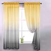 Two-Color Gradual Change Color Window Screen Gradual Change Color Blackout Curtain With Finished Multi-Color Optional