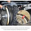 Motorcycle Tire Bead Installation Holder Hook, Off-Road Tyre Change Removal Install Assistance Tool, Aluminum Alloy Tire Bead Holder Tyre Remover for