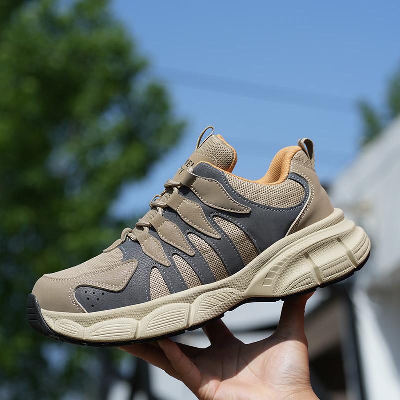 Comfortable Work Sneakers Men Safety Shoes Construction Steel Toe Work Shoes Safety Boots Men Shoes Anti-Puncture Working Summer