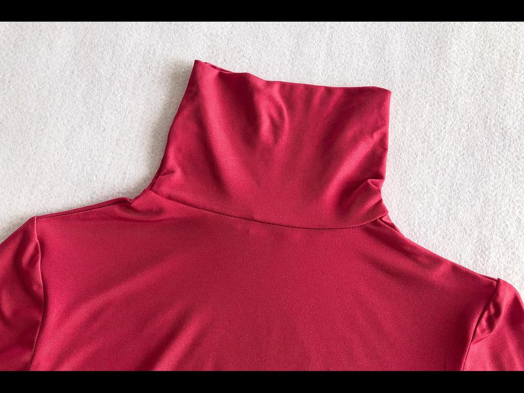 Women's Sexy Long Sleeve Turtleneck Slim Fit Jumpsuit - 12 Colors Winterwear