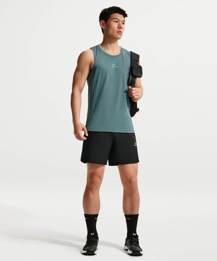 Nike Тренировочная майка Pro Dri-Fit M - Минеральный сланец: Зеленый удар / If2806-382