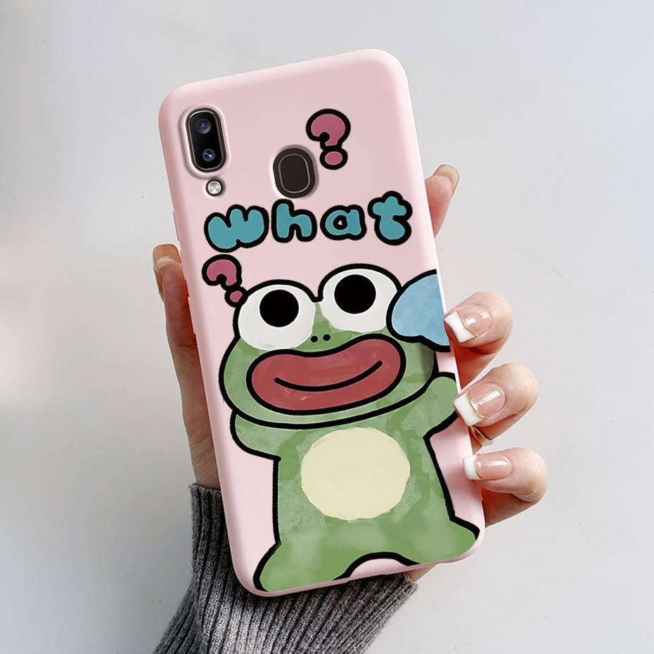 Чехол для Samsung Galaxy A20 A20e A20s Стильный Расписной Мягкий ТПУ Чехол для Телефона для Samsung A20 A 20 20s 20e A205 A202 A207 Обложка
