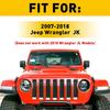 7-дюймовое кольцо крепежного кронштейна фары круглое для Jeep Wrangler JK JKU 07-18 EOA