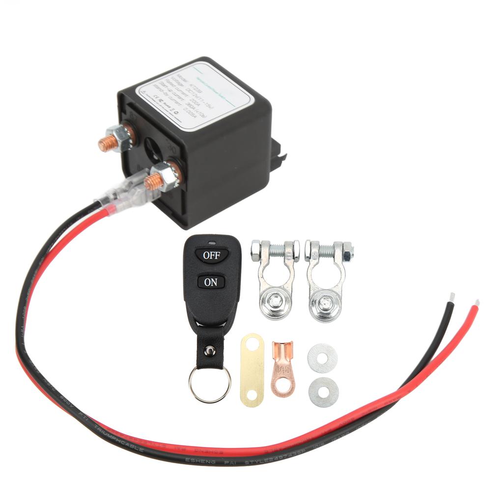 DC12V 200A автомобильный аккумулятор переключатель реле беспроводной пульт дистанционного управления положительный отрицательный универсальный 433 МГц