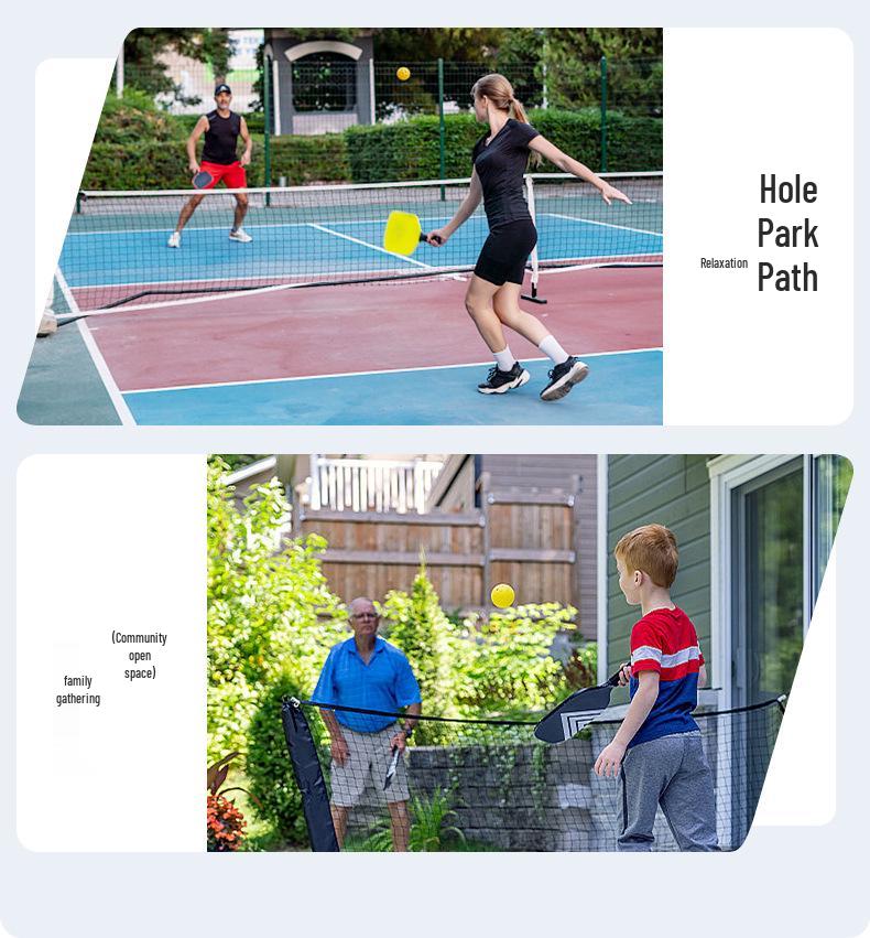 Карбоновая бесшумная цельная соревновательная пиклбольная ракетка 14 мм