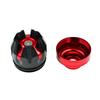 1 Pair Universal Motorcycle Frame Slider Aluminum Alloy Shock Absorber Cup Modified Electric Vehicle Front Fork Cup Falling Crush Protector