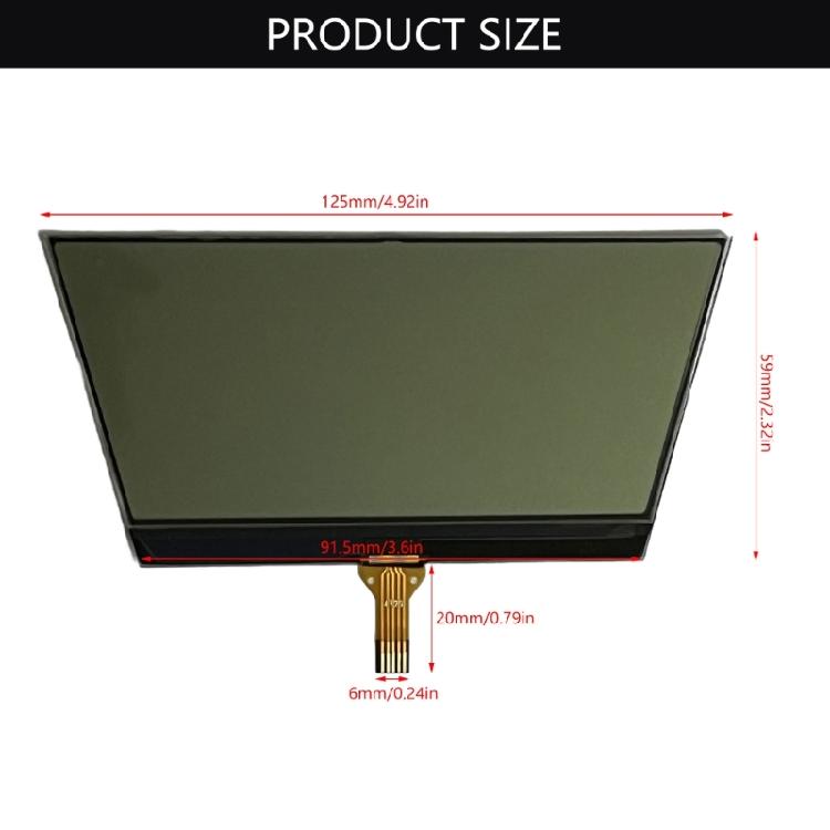 LCD Display For 696 796 1100 795 Speed Tach Multifunction Gauges Tachometer Speedometer Dashboard