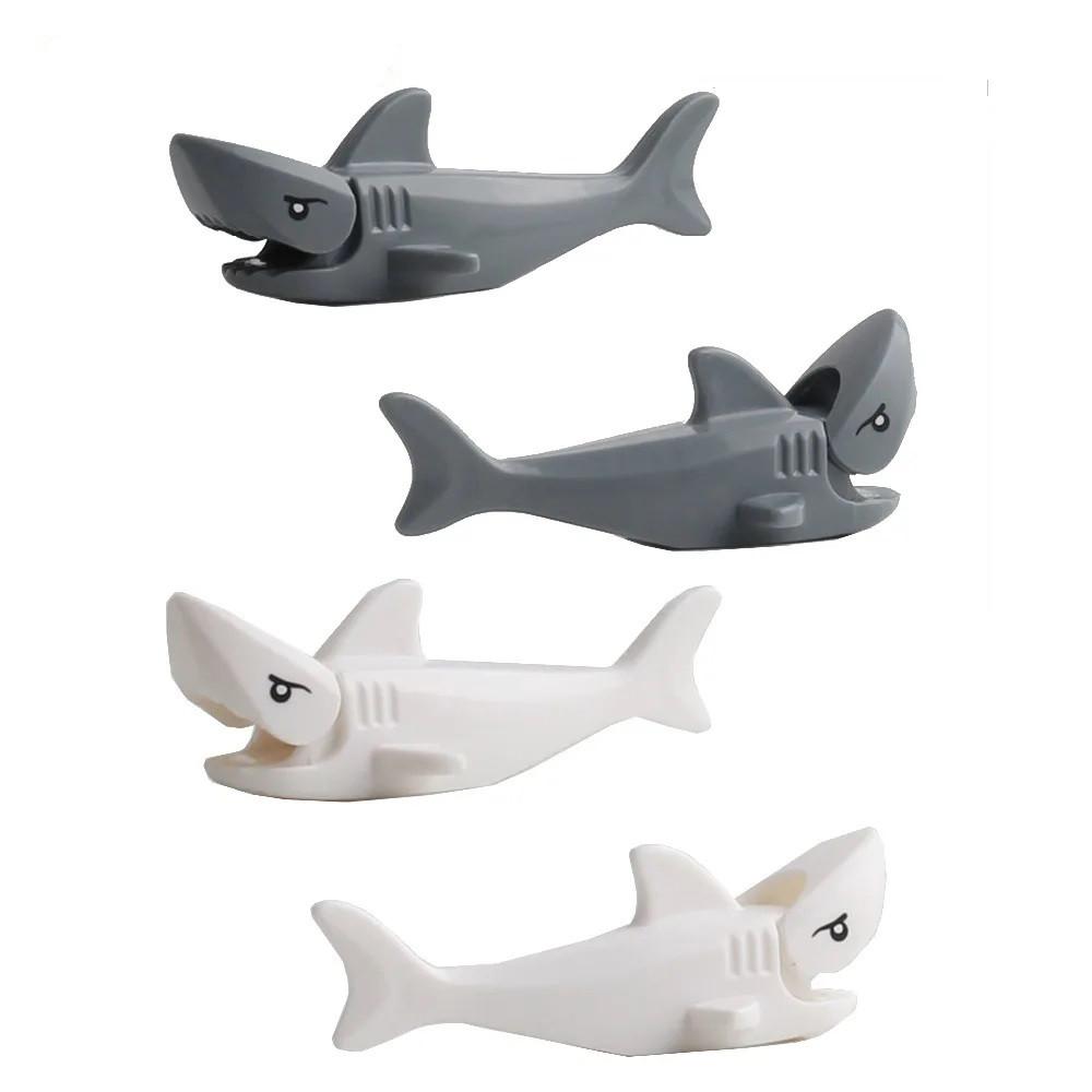 2 шт. Модель животного Строительные блоки Кирпичные игрушки Крокодил Модель животного MOC Развивающие блоки Игрушки для детей Детские игрушки