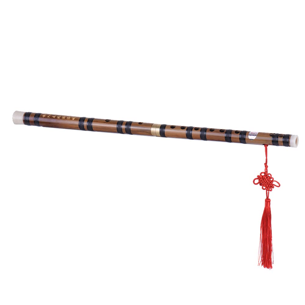 RUSUO Plastic Shakuhachi, Pluggable Handmade Bitter ShakuhachiDizi Traditional Chinese Woodwind Instrument In E Key for BeginnerStudy Level