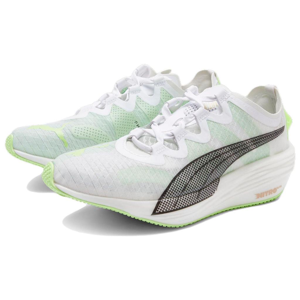 Puma Fast-Fwd Nitro Elite Run 75 Professional Sports Fabric Non-Slip Wear-Resistant Low-Top Carbon Plate Sprinting Shoes Women Sneakers 377803-02