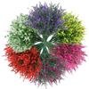 10PCS Artificial Lavender Flower, Outdoor Lavender Flower Plastic Plant, Artificial Flower Artificial Plant, Home Porch Home Decoration