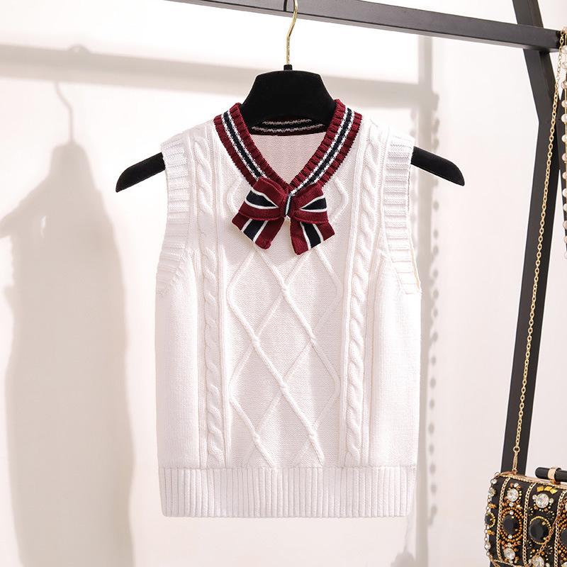 Унисекс вязаный школьный жилет: Теплая школьная форма для весны и осени