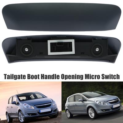 Переключатель крышки багажника автомобиля для Corsa D 2007-2015 прочный переключатель ручки задней подъемной двери пластиковый переключатель открытия крышки багажника для автомобиля