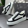 2025 Summer New Board Shoes Men's Daily Casual Versatile White Shoes Youth Sports Walking Casual Men's Shoes