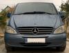 Рамка под номер хром (1 шт, нержавейка) для Mercedes Vito W639 2004-2014 гг