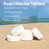 Chlorines Tablets For Swimming Pools, Kills And Stops Algaes, Slow Dissolving,Individually Wrapped,Pool Chlorines Tablets
