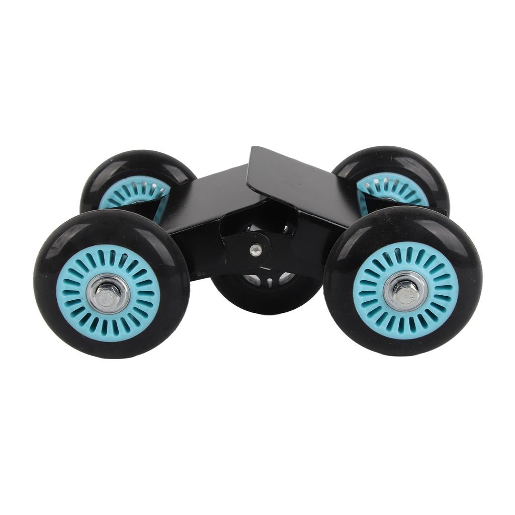 Усилитель спустившего колеса Гибкий аварийный ролик для шин Инструмент для перемещения с 5 колесами для велосипеда, мотоцикла, трехколесного велосипеда