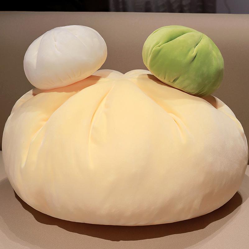 Креативная плюшевая подушка-баоцзы, милая ленивая подушка для дивана, украшение для комнаты, мягкие игрушки, рождественский подарок, подарок на день рождения