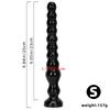 Extra Large Beaded Soft Anal Plug for Men & Women - Ideal for Dilation & Outdoor Use