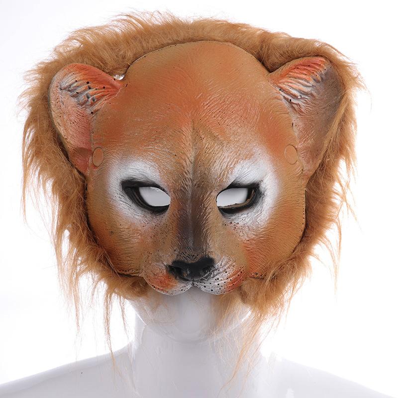 Маска льва, реквизит для выступления на сцене, косплей