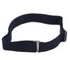 Women's No Show Invisible Belt Elastic Stretch Waist Belt with Flat Buckle