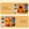 Small Size Simulation Doll Capybara Plush Pendant Soft Plush Toy Keychain  Birthday Gift