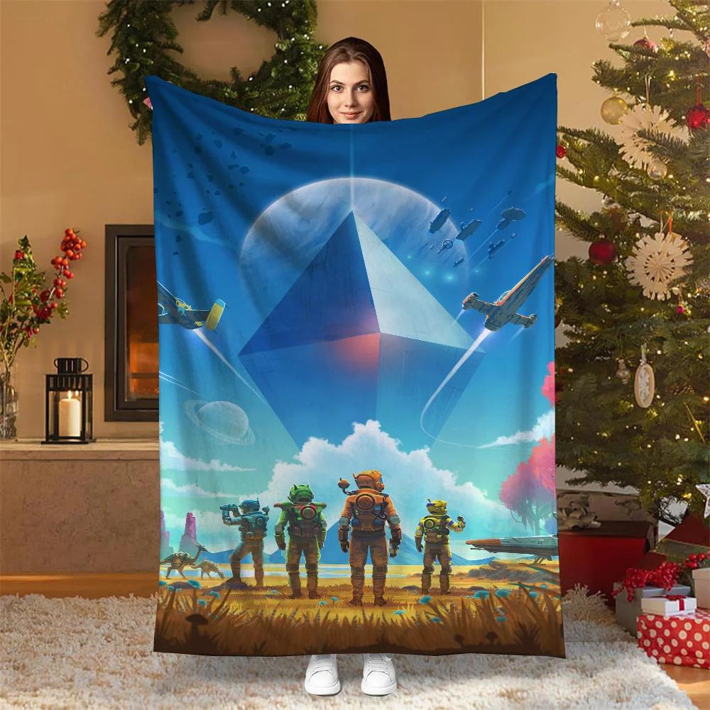 Декоративные пледы No Mans Sky для дивана, плед для зимы, пушистые мягкие пледы и покрывала, постельное белье из микрофибры, домашний интерьер