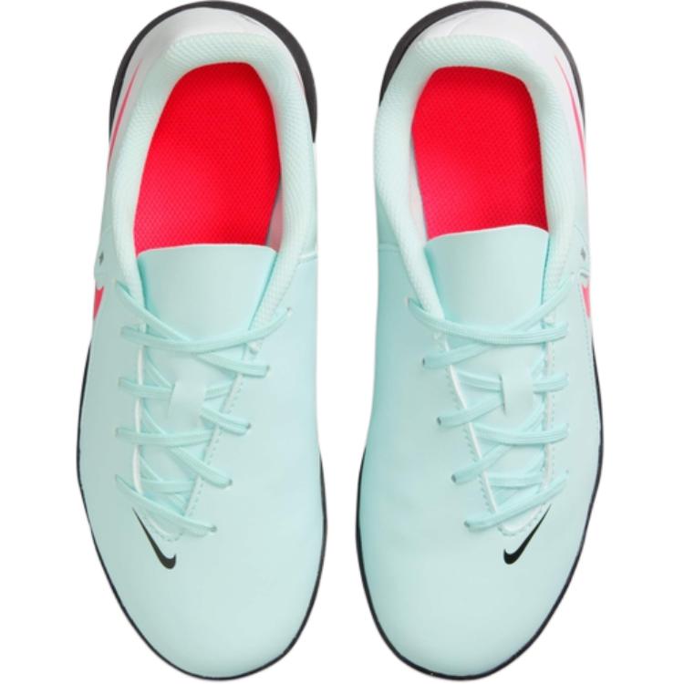 Nike Детские кроссовки Phantom GX 2 Club TF GS Mad Energy Pack Бирюзовый Мятный Офф-Нуар FJ2604-300