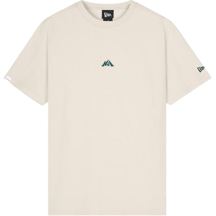 New Era SS26 Серия Alliance Мини-логотип горы Футболка с коротким рукавом Повседневная Унисекс Топы 14891368