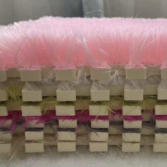 Yousheng 16 шт./компл. ковер-пазл, пэчворк, свободно совпадающий, пазл, пушистый, пазл, тип плюша, напольный коврик для гостиной