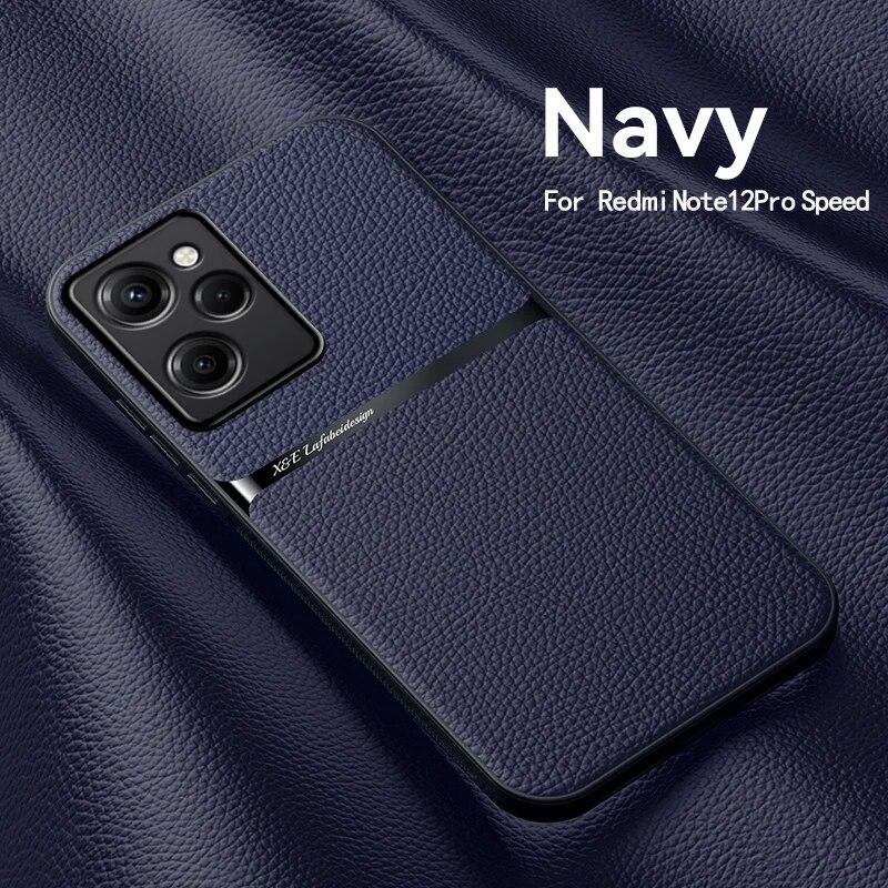 Чехол для Xiaomi Poco X5 Pro 5G, магнитный автомобильный держатель, кожаный чехол для телефона PocoX5 Pro X 5 X5Pro, мягкая защитная рамка, задняя крышка